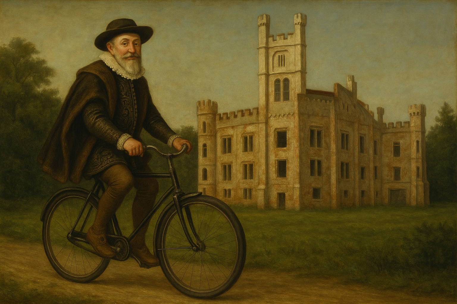 Romantický zámek na místě bývalé tvrze